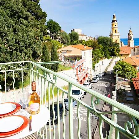 Appartement Perle De La Vieille Avec Vue Imprenable Menton